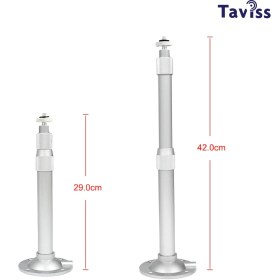 Resim Taviss C9 Tavan ve Duvar Kullanım Özellikli Dekoratif Tripod 