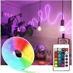 Resim Horoz Rgb Şerit Led Neon Smart Kit Sese Duyarlı 5mt 