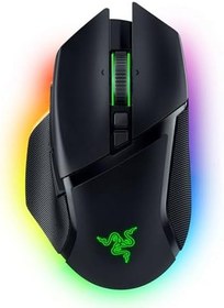 Resim Razer Basilisk V3 Pro - Kablosuz Oyun Mouse'u (Razer HyperScroll Tilt Wheel, Focus Pro 30K Optik Sensör, HyperSpeed Kablosuz, 13 Bölgeli Chroma Aydınlatma, 10+1 Programlanabilir Düğme) Siyah 