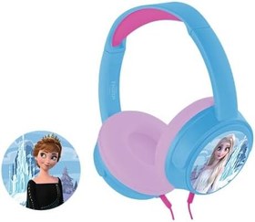 Resim Kablolu Kulaklık Disney Frozen Karlar Ülkesi Anna Elsa Çocuk Kulaklığı Lisanslı DY-6513-FR2 11 ADET STİCKER İLE BİRLİKTE 