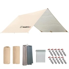 Resim Madfox Oem Tarp 4X3 Mt [ Güneş Ve Rüzgar Koruma Brandası ] 