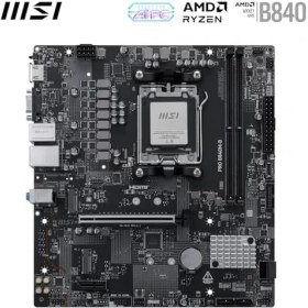 Resim Pro B840M-B Am5 Ddr5 8000MHZ(OC) Hdmı,vga,2x M.2 USB 5 Gbs 2.5g Lan Matx 