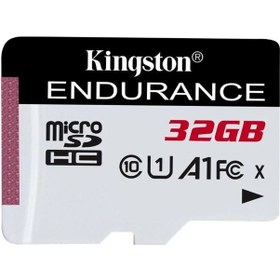 Resim Kingston High Endurance SDCE/32GB 32 GB MicroSDHC Class 10 UHS-I Hafıza Kartı 
