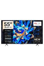 Resim TCL 55T8C 55" 139 Ekran Uydu Alıcılı 4K Ultra HD Smart QLED Google TV 