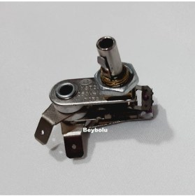 Resim FullYedek Premier Çay Makinesi Termostat , Somunlu Çaycı Semaver Termostatı 10 Amper Mil Uzunluğu 1,8 cm 