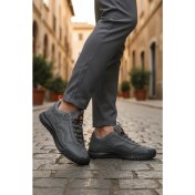 Resim Walkway Füme Suni Deri Erkek Spor Ayakkabı Mosk 2049 M 