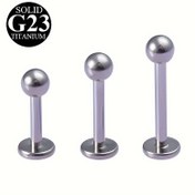 Resim Titanyum Labret Çivileri, Dudak Halkaları, Punk Y2K Tarzı Kulak Kıkırdağı Tragus Helix Delme Vücut Takıları 