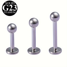 Resim Titanyum Labret Çivileri, Dudak Halkaları, Punk Y2K Tarzı Kulak Kıkırdağı Tragus Helix Delme Vücut Takıları 