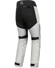 Resim Ebakbak Motosiklet Pantolonu Full Korumalı 4 Mevsim Maxdura Kumaş White Pantolon 