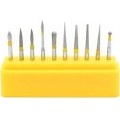 Resim Silver Umbrella Diş Elmas Bur Matkap Uçları Yüksek Hızlı Parlatma Bur Seti (Yurt Dışından) 