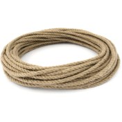 Resim Ars 6 Mm 20 Metre Jüt Halat Kendir Urgan - Dekoratif Halat 