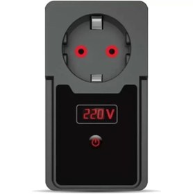 Resim LTG Nova Zaman Ayarlı Tekli Tekli Duvar Priz Akım Korumalı 10A 2500 Watt 