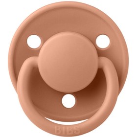 Resim Bibs De Lux Kauçuk Emzik Peach No:2 - Kahverengi / 6-18 Ay 