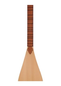 Resim Telli Çalgı Yapım Uzun Sap Oyma Dut Damla Kopuz 32 Tekne Profesyonel Bağlama 