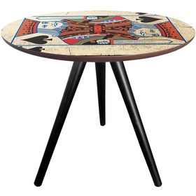 Resim ReHome Fiskos Sehpa - Krem 