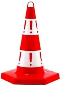 Resim Hayat Trafik - Eko Trafik Konisi 50 cm Trafik Dubası-10 Adet 