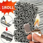 Resim 1 Rulo Düşük Sıcaklık Alüminyum Kaynak Çubukları, Akışkansız, Kurşunsuz Metal Kaynak Elektrotları Bakır, Demir, Çelik ve Diğer Metaller İçin 