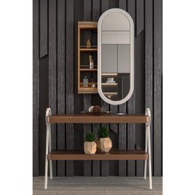 Resim PlatinReyon Çok Amaçlı Aynalı Takı Dolabı Mdf Kapak 