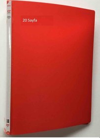 Resim Noki Sunum Dosyası 20 Li - Kırmızı 