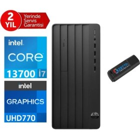 Resim Hp 290 Pro G9 Intel Core I7 13700 16GB 4tb SSD Freedos Masaüstü Blgisayar 1624A8ET10+ZETTAUSBBELLEK 