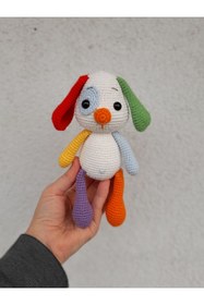 Resim Tasarım Amigurumi köpek oyuncak 