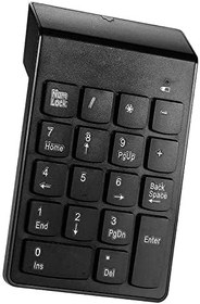 Resim 2.4G USB Sayısal Keypad18 Tuşları i/Book/Book Air/Pro Dizüstü Bi isayar için Kablosuz ni Dijital Klavye Değiştirme- 