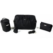 Resim M&y Gaia Deri Anne Bebek Bakım Çanta Seti 7240 Siyah 