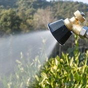 Resim 1 adet Yüksek Basınçlı Metal Bahçe Hortumu Nozulu, Bahçe ve Çim Sulama için Ayarlanabilir Atomizer, Bahçıvanlar için Dayanıklı Metal Malzeme 