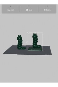 Resim shop Sevimli Tırtıl Figürü / Masaüstü Dekorasyon (3D Baskı) 