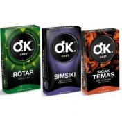 Resim Okey Prezervatif Rötar 10 Lu + Sımsıkı 10 Lu + Sıcak Temas 10 Lu 