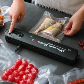 Resim Vakum Sealer Gıda Vakum Makinesi | Paketleme Makinesi |10 Adet 15X25 cm Vakum Torbası Hediyeli | 