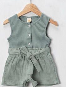 Resim Babydoll Tulum Via Yeşil Mint 