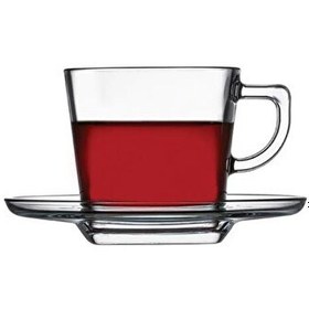 Resim Paşabahçe 95307 Carre Çay-Kahve Fincan Takımı 