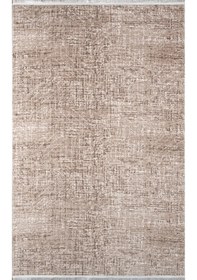 Resim Kaymaz Taban Yıkanabilir Modern Salon Mutfak Oturma Odası Çocuk Odası Halısı 5002 Vizon 