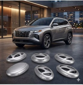 Resim Hyundai Tuscon Ioniq Uyumlu Smart 3 Buton Silikon Oto Anahtar Kumanda Kabı Kılıf Gri 