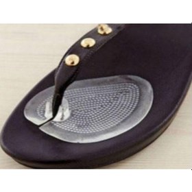 Resim Parmak Arası Terlik için Parmak Koruyucu Silikon Jel Tabanlık 