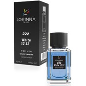 Resim Lorinna Paris 222 White 12.12 Erkek Parfüm EDP 50 ML 
