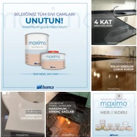 Resim Bianca Maximo Sıvı Cam Ipek Mat 500 ml 