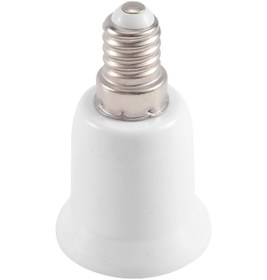 Resim Crackedice E14 İla E26 E27 Adaptörü Avize Işık Soketi Adaptörü Dönüştürücü 