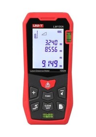 Resim Unit Lm 100a 100 Mt Lazer Mesafe Metre Ölçer Ölçüm Aleti 