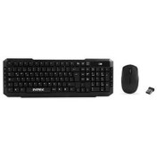 Resim Everest KM-510 Siyah Kablosuz F Klavye + Mouse mm 