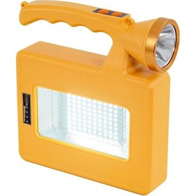 Resim Powermaster Pm 16044 Solarlı Usbli Şarjlı Taşınabilir Kamp Feneri Sarı 