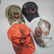 Resim Vintage Deer Embroidery Mesh Beyzbol Kapağı - Güneş Koruma, Polyester, PVC Kaplama, Av ve Açık Hava Aktiviteleri için Rastgele Desen Tasarımı, Açık Hava Kapağı | Dijital Baskı Kapağı | Polyester Fiber Kapağı 