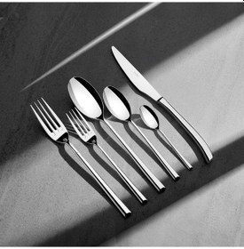 Resim Elegance Sade 12 Kişilik 72 Parça Kutulu Çatal Kaşık Bıçak Takımı 
