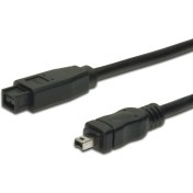 Resim Firewire 800 Bağlantı Kablosu, 9 Pin Erkek - 4 Pin Erkek, 1.50m 