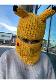 Resim EmgCraft Balaclava / Kar Maskesi / Pikachu Balaclava 