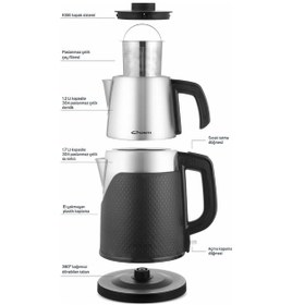 Resim Conti CTM-130 Dempro 2 L Çay Makinesi 