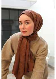 Resim Silk Home Deluxe Şal 40006-14 KAhverengi 