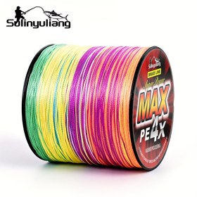 Resim Sulinyuliang 5-Renk Düz Örgülü Balıkçılık Hattı 300M-328YDS 500m-547YDS - Yüksek Performanslı PE Örgülü Hattı, Dayanıklı ve Pürüzsüz, Tüm Hava Koşulları İçin İdeal, Balıkçılar İçin Temel, Canlı Çizgiler, Yüksek Dayanıklılık Malzemesi 