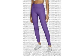 Resim Nike One Luxe Leggings Tigh Fit Lazer Kesim Soft Yumuşak Toparlayıcı Tayt Mor 